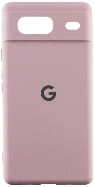 

Lakshmi Premium Silicone Case with Logo Full Camera Pink Sand for Google Pixel 8a