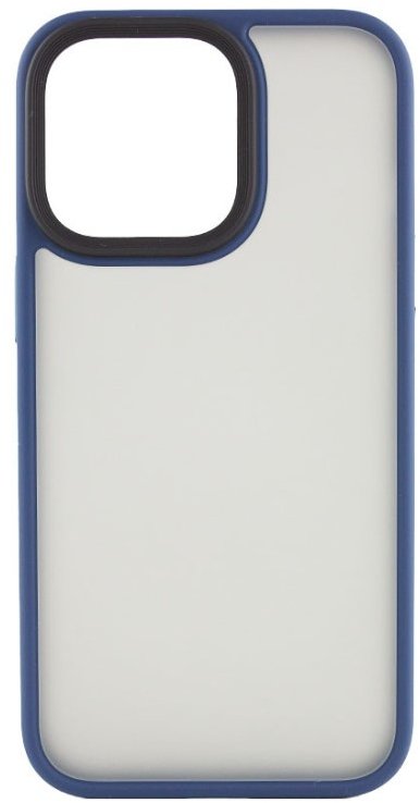

Mobile Case TPU+PC Metal Buttons Blue для iPhone 15 Pro