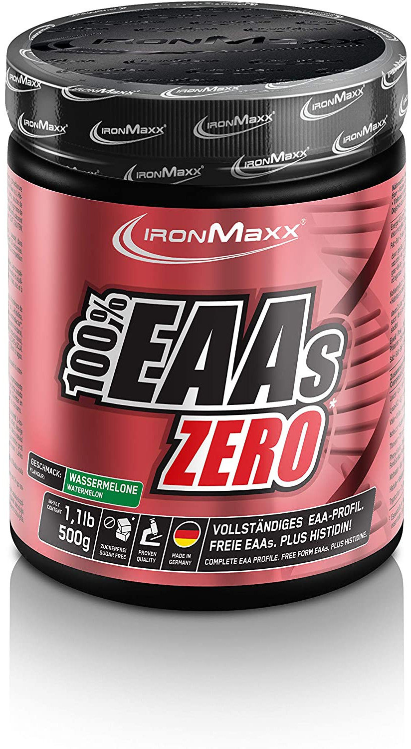 

IronMaxx 100% EAAs Zero 500 g /33 servings/ Watermelon