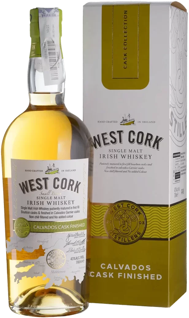 Акція на Виски West Cork Small Batch Calvados Cask 0.7 л (BWW5926) від Stylus