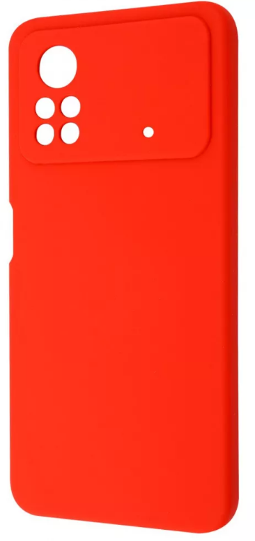 

Wave Full Silicone Cover Red для Xiaomi Poco X4 Pro 5G