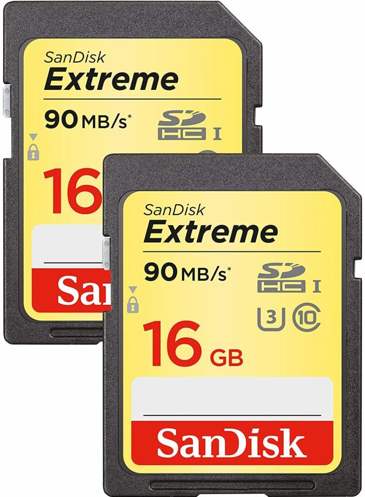 

SanDisk 2x16GB Sdxc class 10 UHS-1 (SDSDXNE-016G-GNCI2)