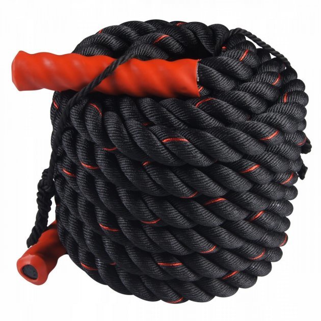 Акція на SportVida Battle Rope Канат для кроссфита 15 м (SV-HK0173) від Stylus