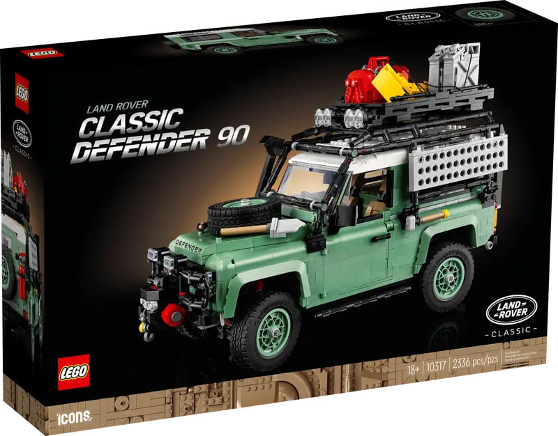 Акція на Конструктор Lego Land Rover Classic Defender 90 (10317) від Stylus