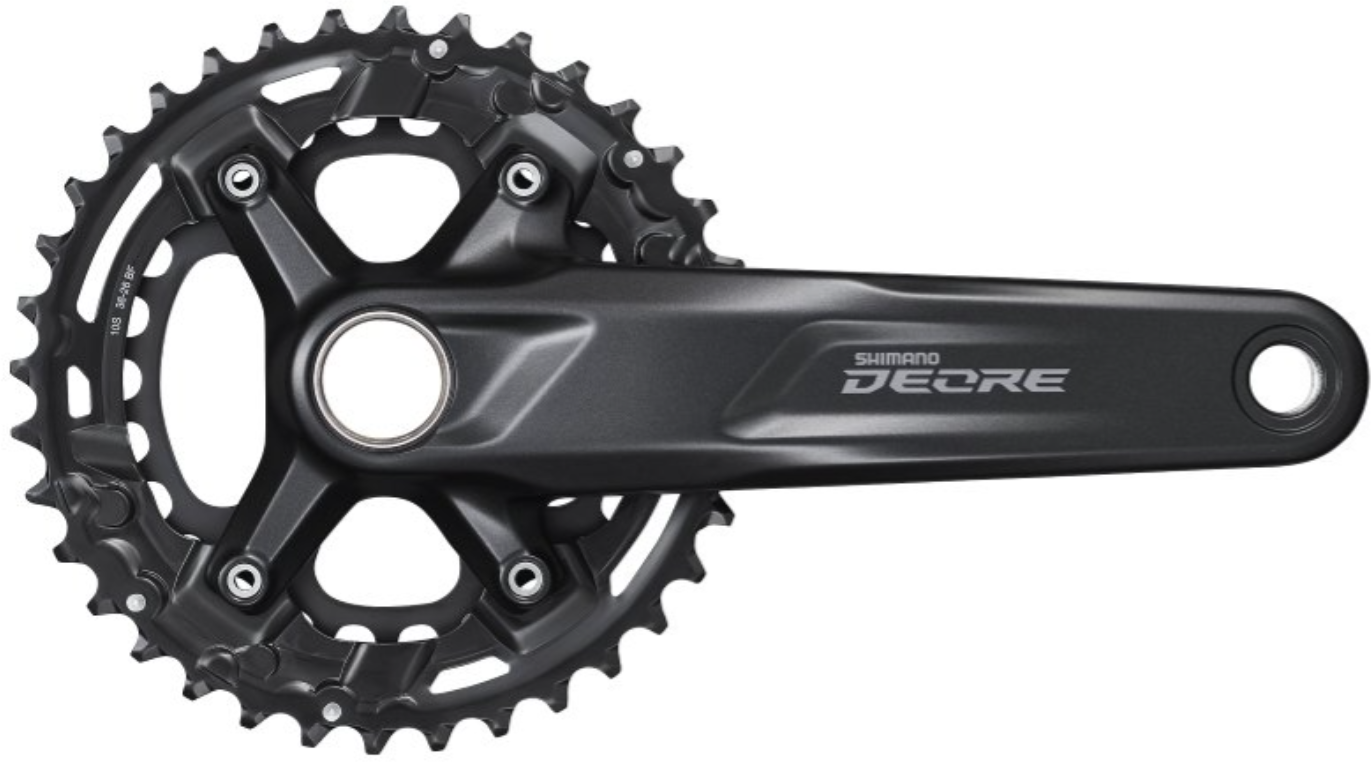 

Шатуны Shimano Deore FC-M4100-B2 интегрированная ось 175 мм 36x26 10-скор. CL-51.8 мм без каретки (EFCM41002BEX66)