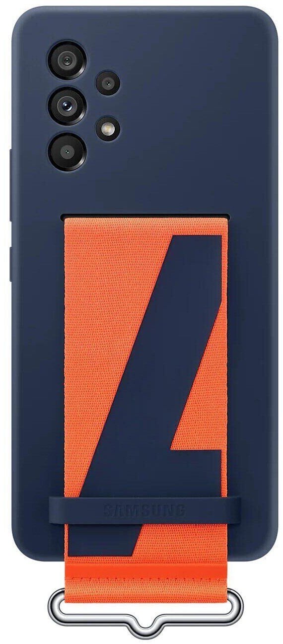 

Samsung Silicone with Strap Cover Navy (EF-GA536TNEGRU) для Samsung A536 Galaxy A53