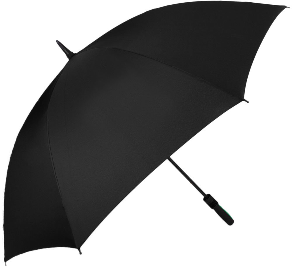 Акція на Протівоштормовой парасолька-тростина чоловічий механічний Fulton чорний (FULS837-Black) від Y.UA