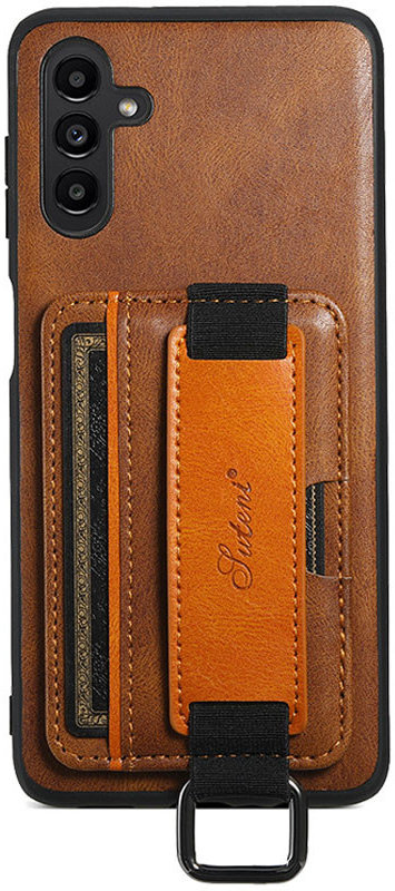 

Epik Leather Case Wallet and Straps Brown for Samsung A145 Galaxy A14 4G / A146 Galaxy A14 5G