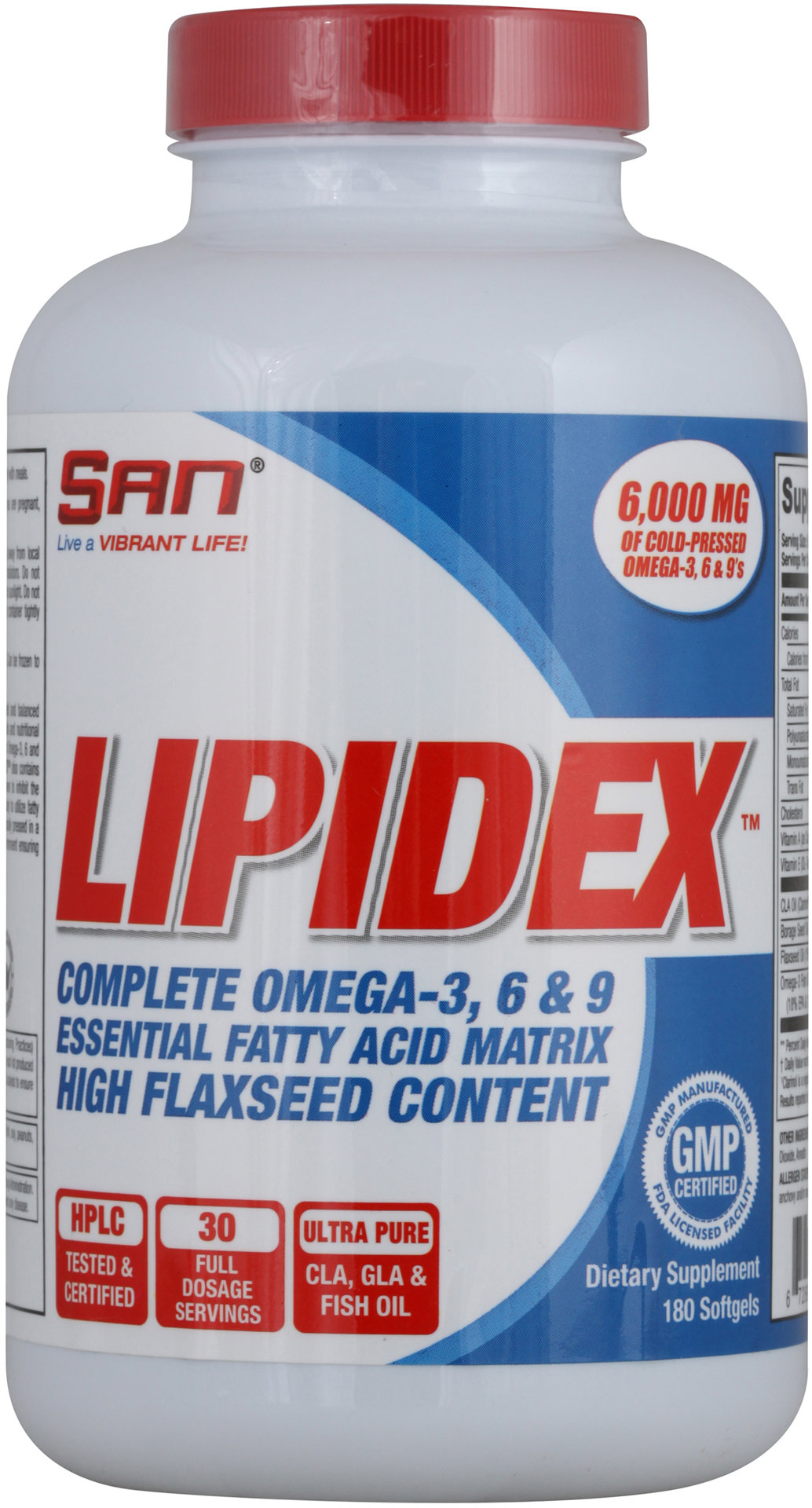 

San Lipidex 180 капсул