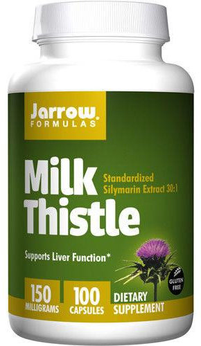 Акція на Jarrow Formulas Milk Thistle 150 mg 100 Caps Расторопша від Stylus