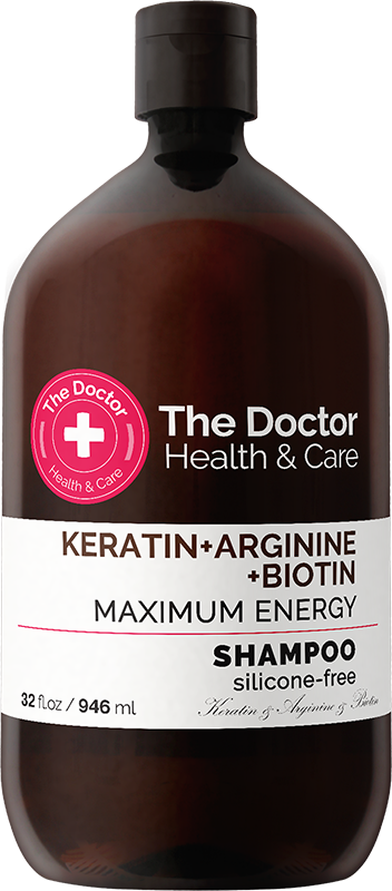 

Домашний Доктор The Doctor Health&Care Keratin + Arginine + Biotin Шампунь максимальная сила 946 ml