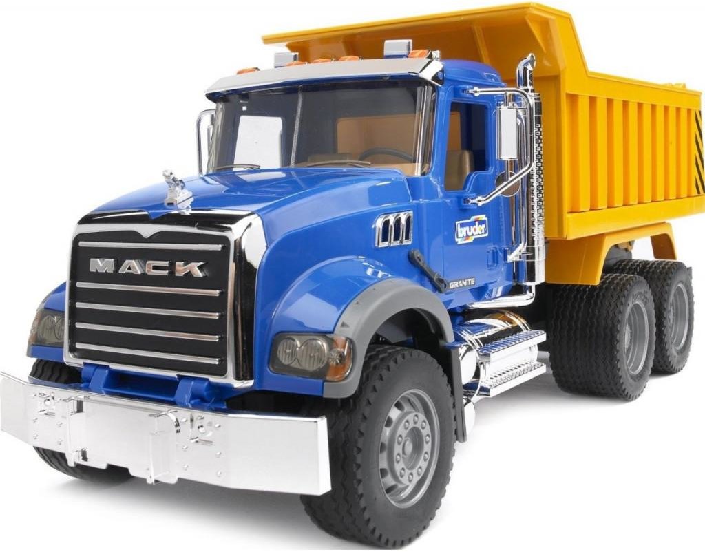 

Самосвал Bruder Mack Granite, 1:16 (02815)