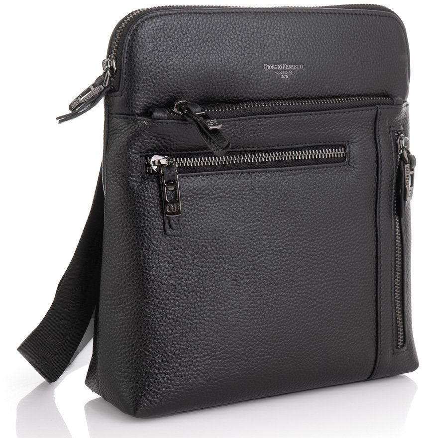 

Чоловіча сумка планшет Giorgio Ferretti чорна (SHIGF2020979-black)