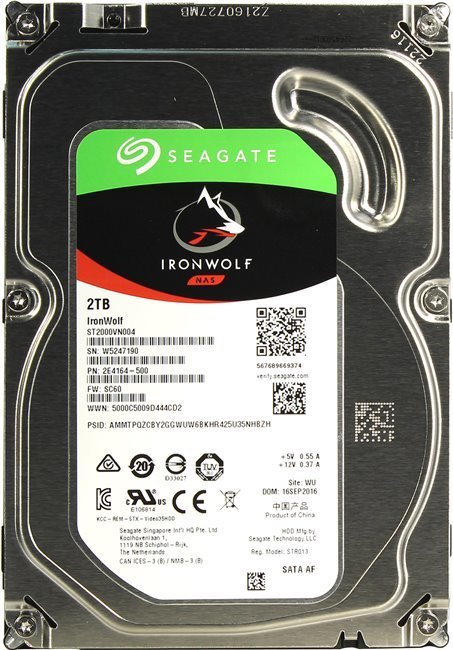 

Seagate IronWolf ST2000VN004