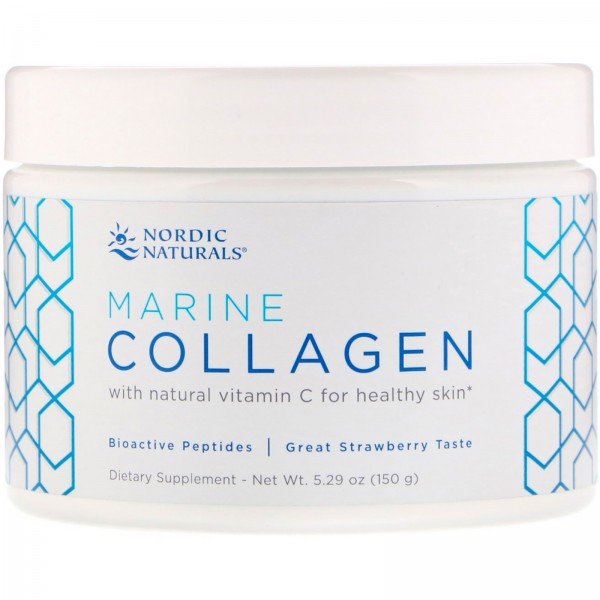 Акція на Nordic Naturals Marine Collagen Морской коллаген со вкусом клубники 150 г від Stylus