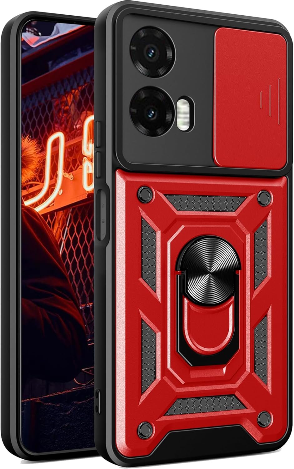 

BeCover Military Red для Motorola Moto G35 (713092)