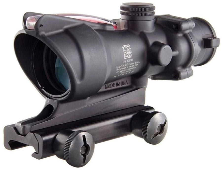 

Trijicon Acog 4x32 Bac Dual Illuminated Red Chevron 223/5.56 Bdc (TA31F-100215)