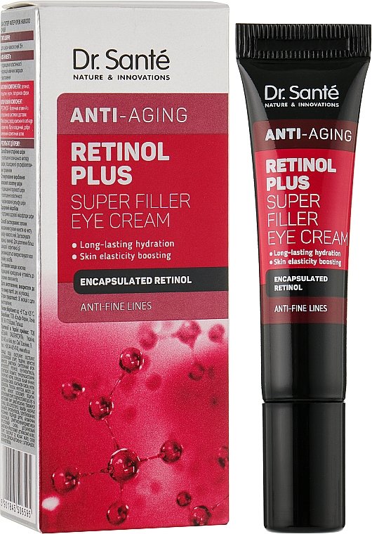 

Dr. Sante Retinol Plus Суперфиллер-крем для кожи вокруг глаз 15ml