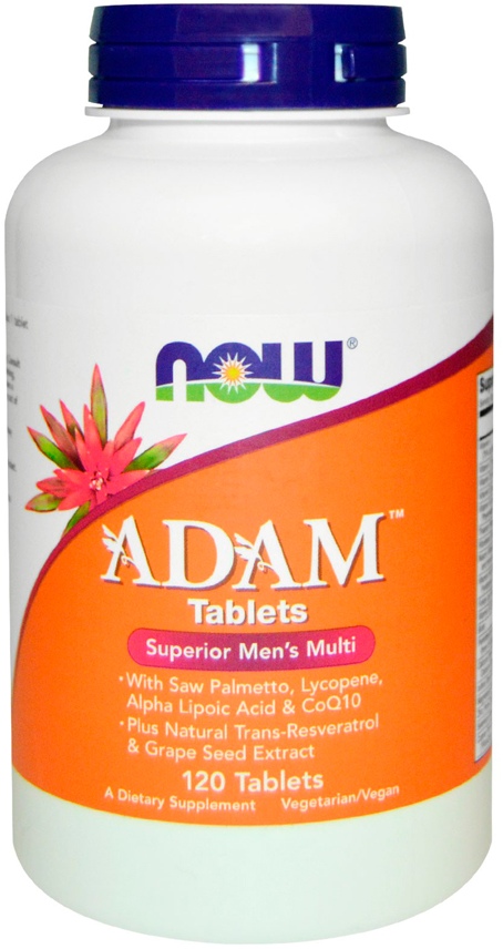 

Now Foods Adam Male Multi 120 Tabs Мультивитамины для мужчин