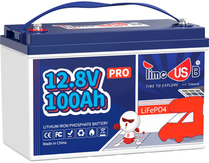 

Timeusb LiFePO4 12.8V 100Ah Pro