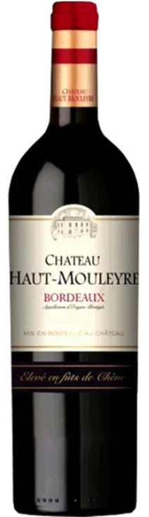 Акція на Вино Les Grands Chais de France Chateau Haut Mouleyre Bordeaux Eleve en fut de chene красное сухое 13.5 % 0.75 л (WHS3500610092442) від Stylus