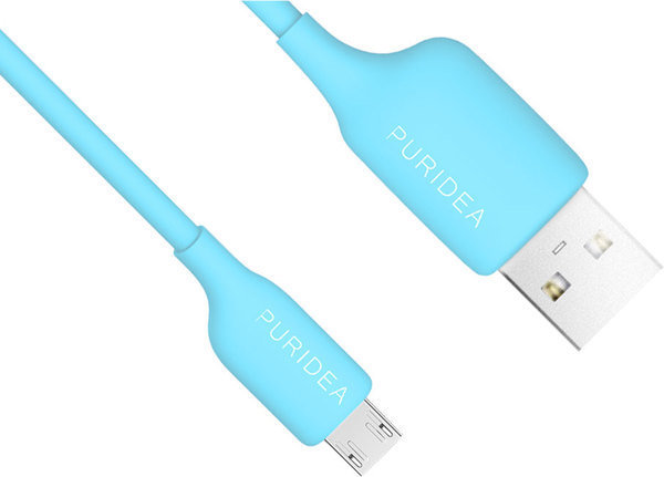 

Puridea Usb Cable to microUSB L02 1.2m Blue (L02-USB Blue)