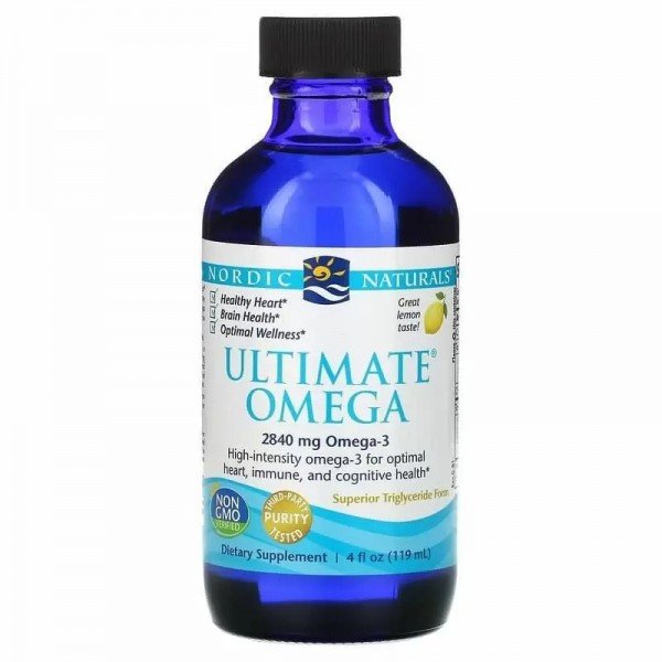 Акція на Nordic Naturals Ultimate Omega Концентрат рыбьего жира 119 мл від Stylus