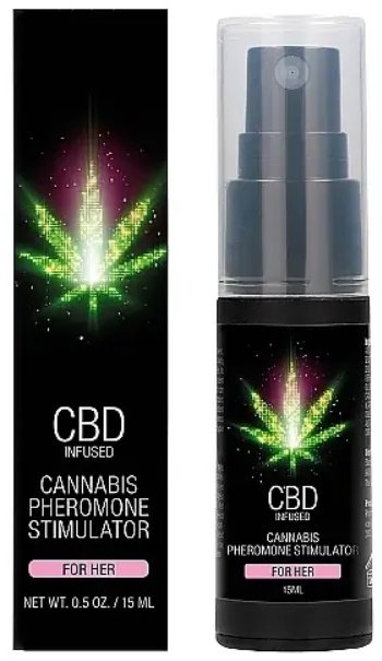 

Духи с феромонами для женщин Shots - Cbd Cannabis Pheromone Stimulator For Her , 15 ml