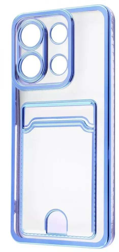 

Wave Metal Pocket Case Blue for Xiaomi Redmi Note 13 4G