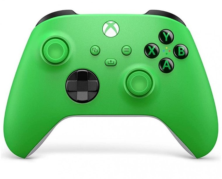 Акція на Microsoft Xbox Series X | S Wireless Controller Velocity Green (QAU-00091) від Y.UA