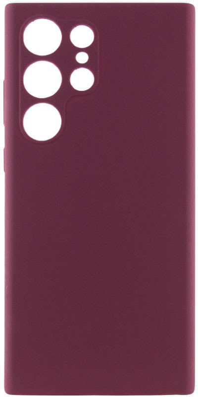 

Lakshmi Case Silicone Cover Full Camera Plum Samsung S928 Galaxy S24 Ultra