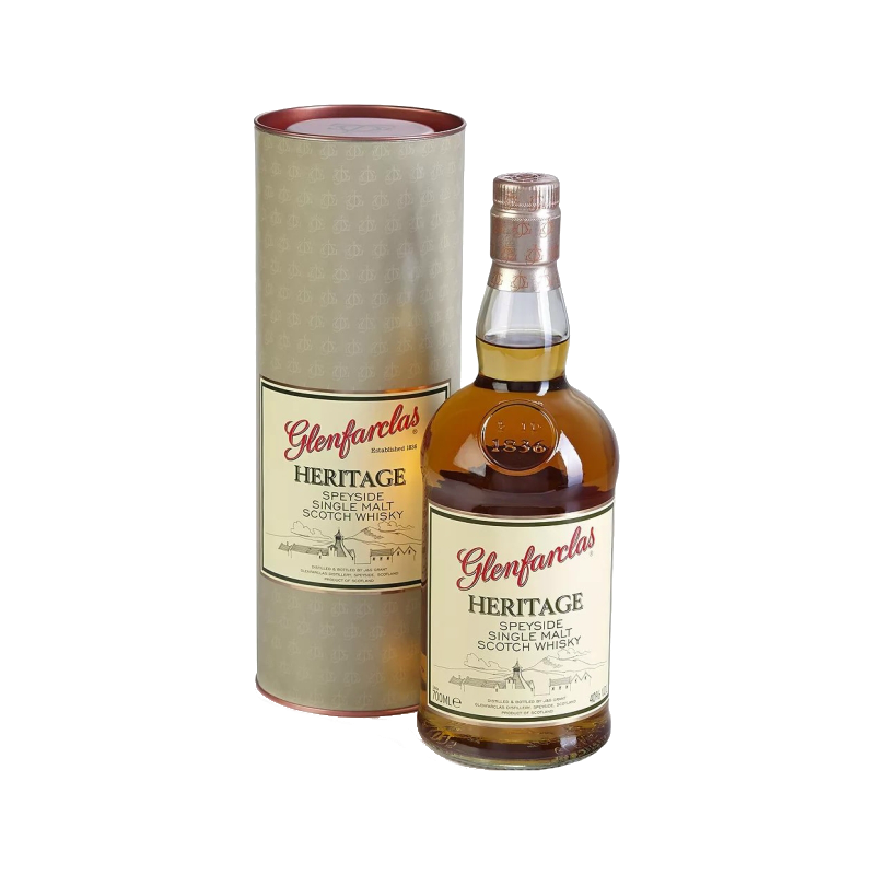 Акція на Виски Glenfarclas Heritage (0,7 л) Tube (BW32389) від Stylus