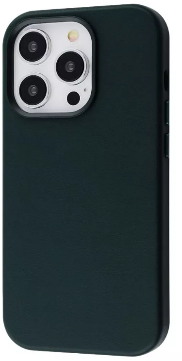 

Wave Premium Leather Edition Case with MagSafe Forest Green for iPhone 14 Pro