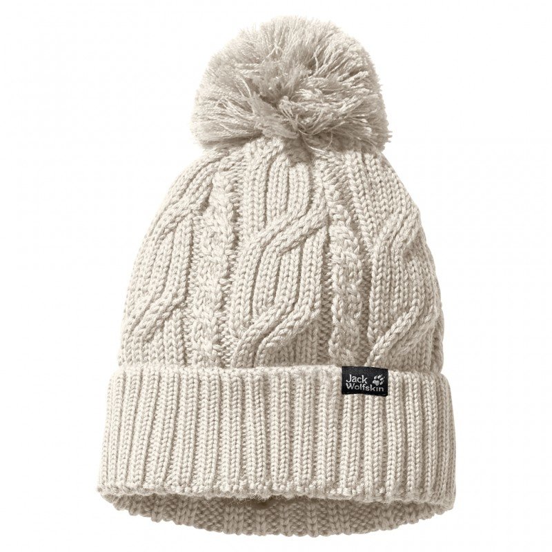 

Шапка Jack Wolfskin Stormlock Pompom бежевая (1905091_5045)