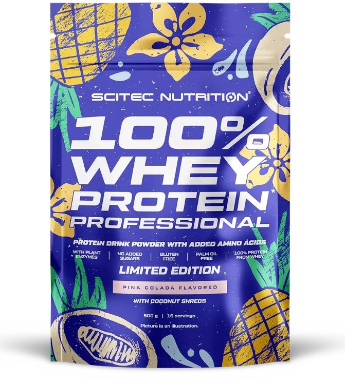 

Scitec Nutrition 100% Whey Protein Professional / 500g / 16 servings / pina colada