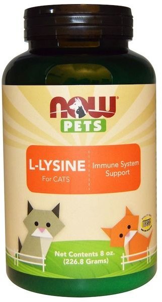 

Лізин для кішок Now Foods Now Pets L-Lysine for Cats 226.8 g (NOW-04450)