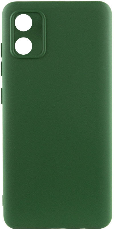 

Lakshmi Case Silicone Cover Full Camera Dark Green for Motorola Moto E13