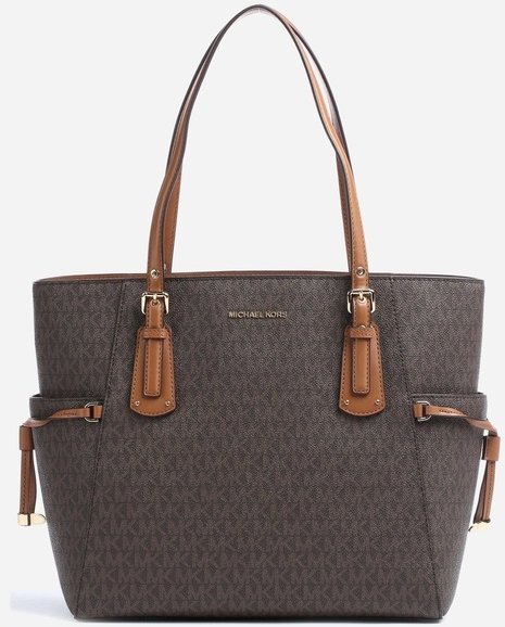 

Жіноча сумка Michael Kors Voyager Ew Tote темно-коричнева (30T8GV6T4B200)