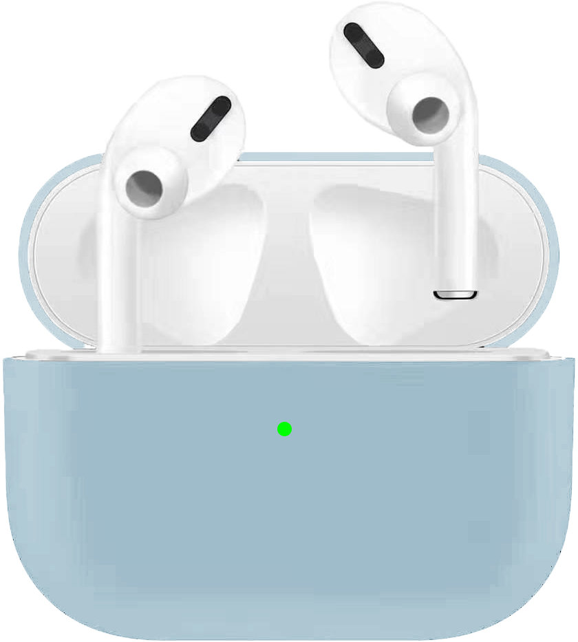 Акція на Чохол для навушників Tpu Case Light Blue for Apple AirPods Pro від Y.UA