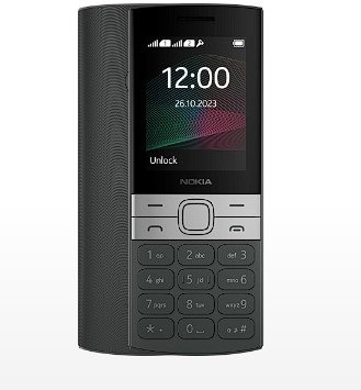 

Nokia 150 (2023) Dual Sim Black (UA UCRF)