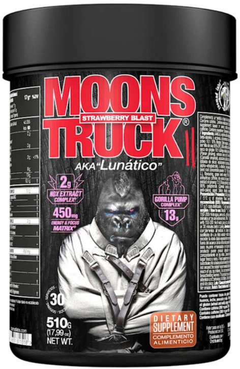 

Передтренувальний комплекс Zoomad Labs Moonstruck Ii Pre-workout 510 g / 17 servings / strawberry cream