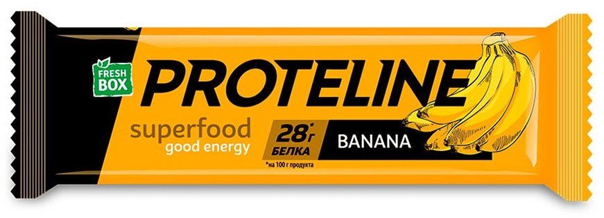 

Протеиновый батончик Monsters Fresh Box ProteLine 24x40 g Banan