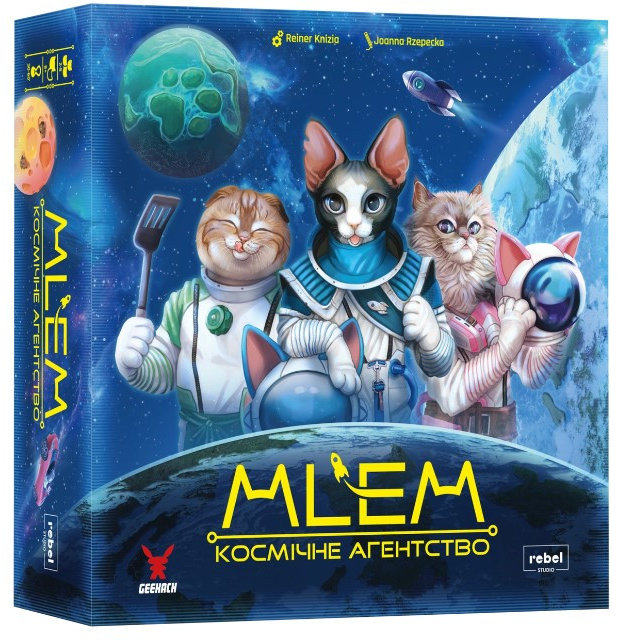 Акція на Настольная игра Geekach Games MLEM. Космическое агентство (MLEM: Space Agency) від Stylus