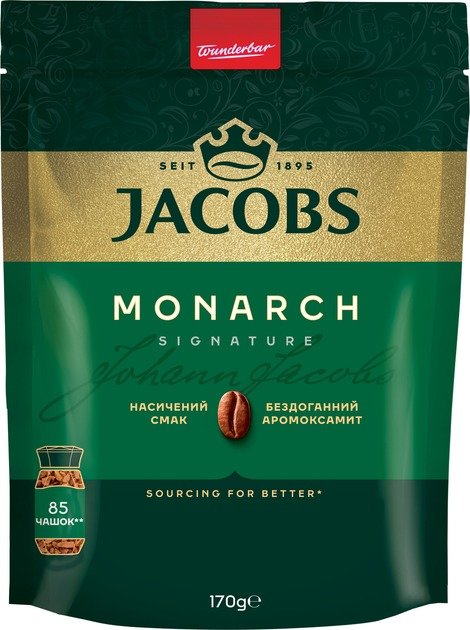 Акція на Кофе растворимый Jacobs Monarch 170 г (4820206290953) від Stylus