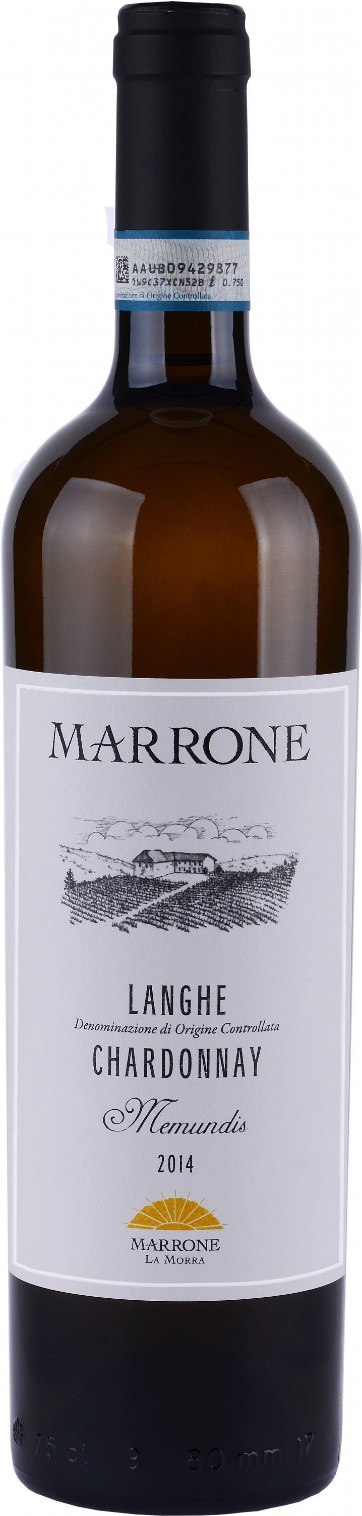 Акція на Вино Marrone Langhe Chardonnay Doc "Memundis", белое сухое, 0.75л 14% (MAR8029510014750) від Stylus