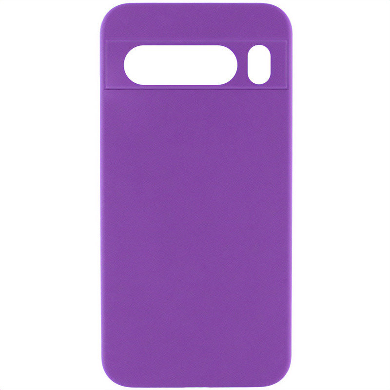 

Lakshmi Case Silicone Cover Full Camera Purple для Google Pixel 9 Pro Xl