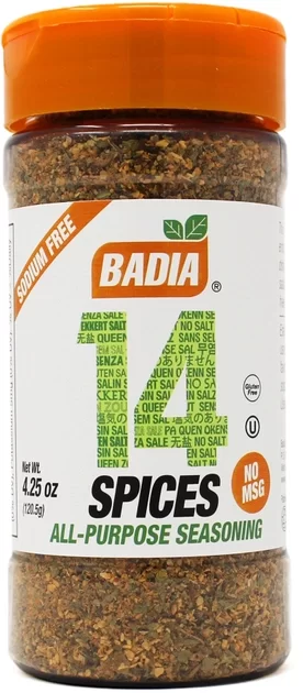 

Приправа Badia смесь 14 специй 120.5 г (033844001506)
