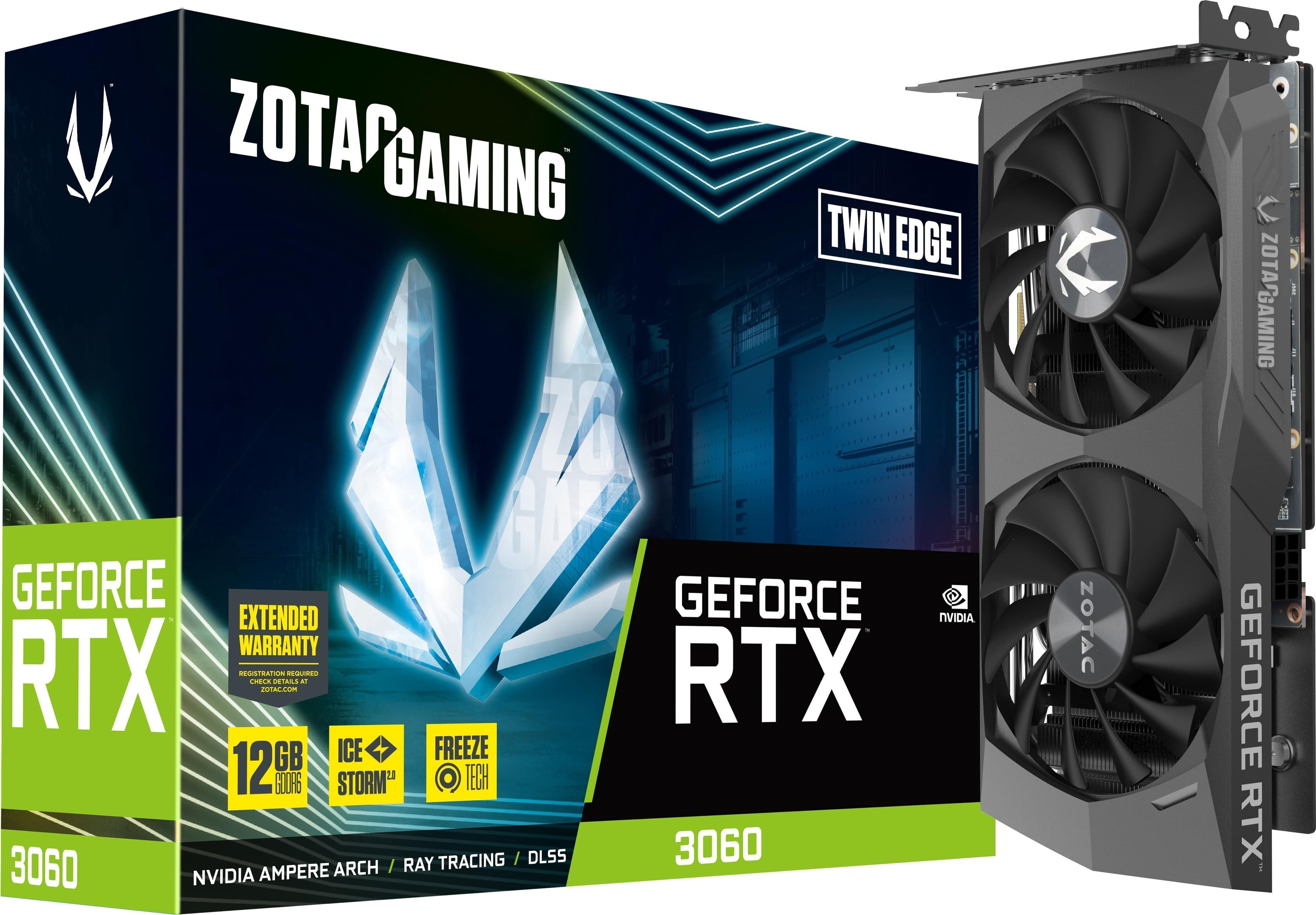 Акція на Zotac Gaming GeForce Rtx 3060 Twin Edge (ZT-A30600E-10M) від Stylus