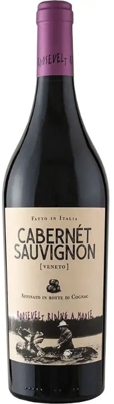 Акція на Вино Pasqua Roosevelt Riding A Moose Cabernet Sauvignon красное сухое 16% 0.75 л (WNF8007880580402) від Stylus