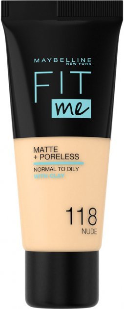 

Maybelline New York Fit ME! Матовый №118 Nude Тональный крем 30ml